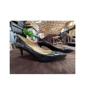 Michael Kors Black Patent Leather Heels 6